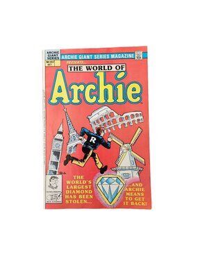 The World Of Archie #543 1984 Comic Book Collector Bagged Boarded